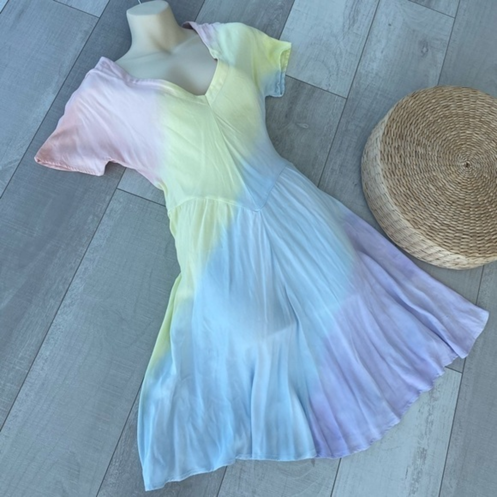 Catherine Paiz Leelanau Ombre Stadium dress‎